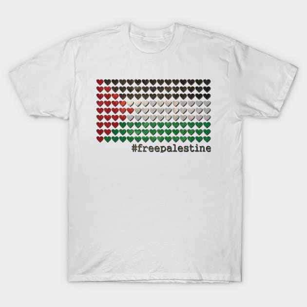 Free Palestine T-Shirt by Mr.FansArt